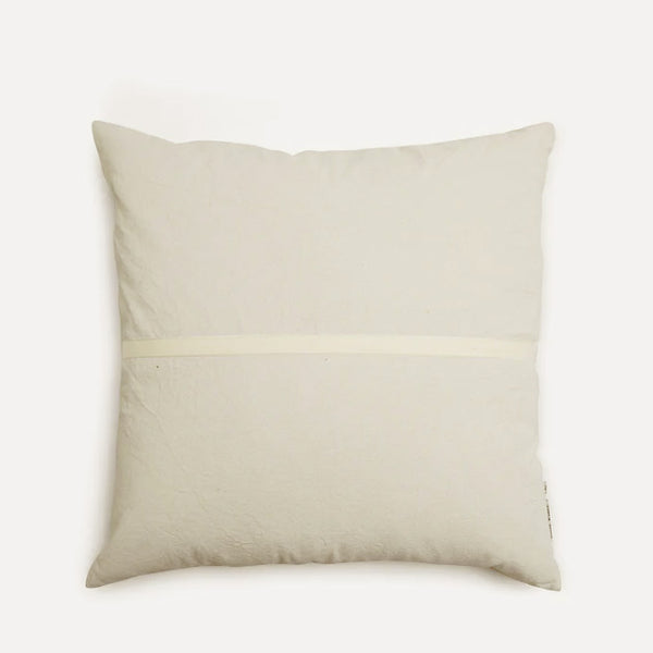 PONY RIDER - WANDERFUL AGED CANVAS CUSHION - WHITE NATURAL