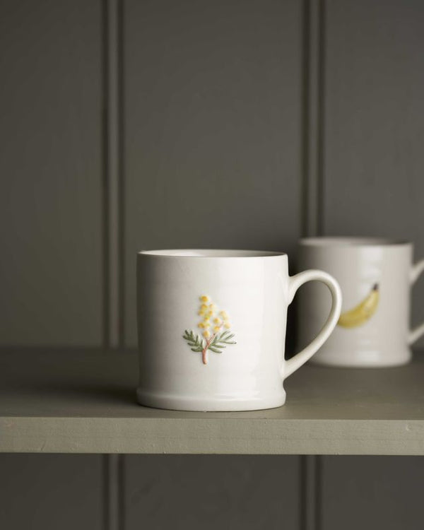 Large Favourite Things Mug - Wattle